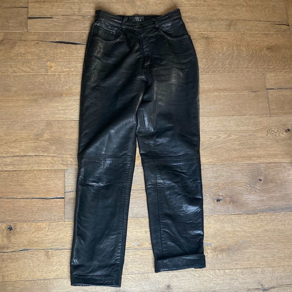 Vintage leather pants